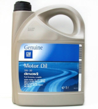 olej syntetyczny 5W30 5L Dexos 2 GM 5W30 5L OPEL