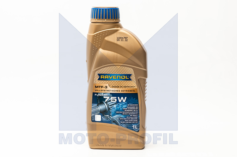 OLEJ PRZEKŁADNIOWY MTF-3 SAE 75W 1L MTF-3 SAE 75W 1L RAVENOL