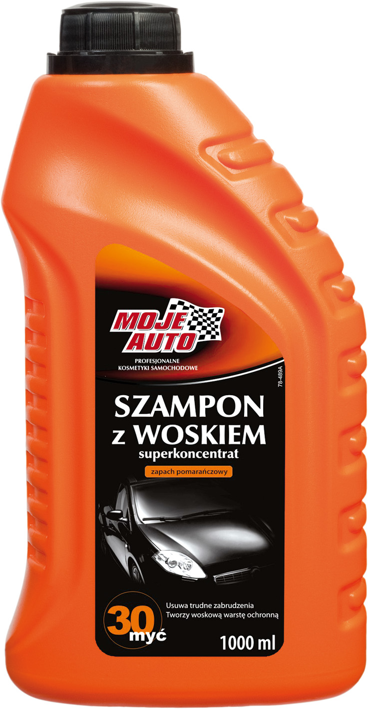 SZAMPON MOJE AUTO SAMOCHODOWY Z WOSKIEM 1000ML SZT AMTRA 19-Z27 AMTRA