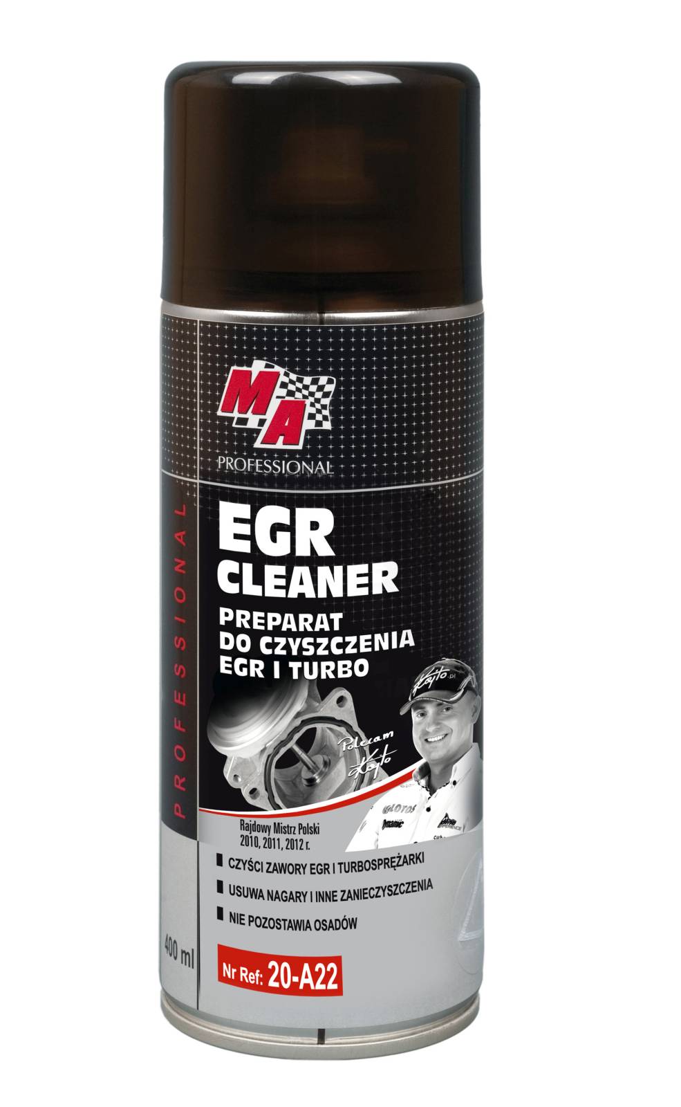 SRODEK DO CZYSZCZENIA EGR I TURBO MA PROFESSIONAL 400ML AMTRA 20-A22 AMTRA