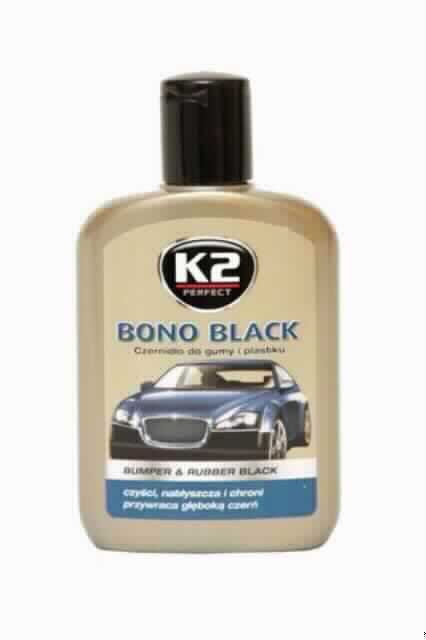 Czernidło Bono Black Czernidło Do Odnawiania Plastików i Gumy 200ML K2  Bono Black 200ML K2  K2