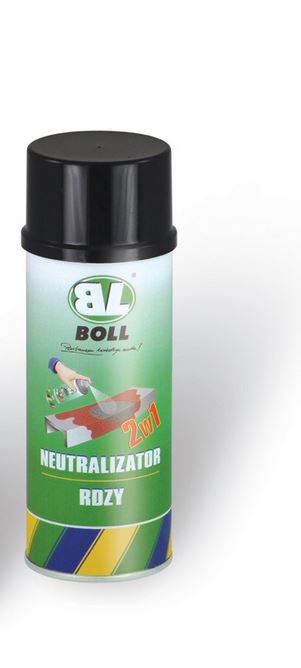 PODKLAD ANTYKOROZYJNY  NEUTRALIZATOR RDZY  SPRAY 400ML BOLL wyprzedaż 00140192 BOLL