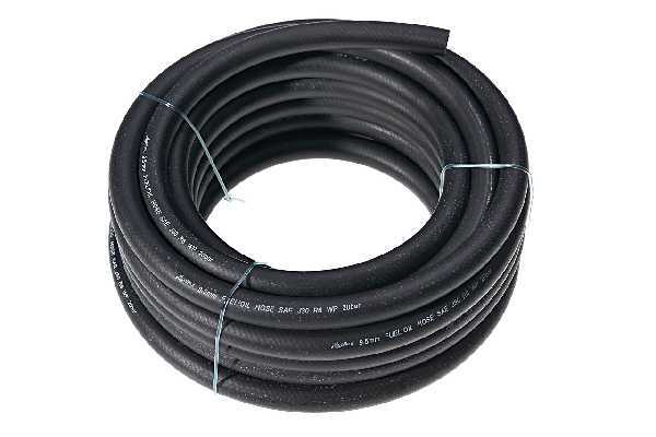 PRZEWOD PALIWA GUMOWY 3,2X10 OPLOT ZEWN (20 BAR) /1 METR/ M INNY WAZ 3,2X10 GODMAR