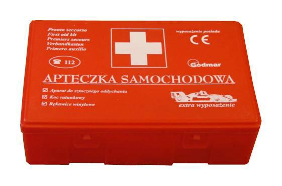 apteczka samochodowa APT E-07 DUZA GODMAR
