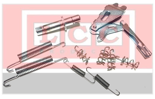 ZESTAW NAPR. DO SZCZĘK HAM. VOLVO (RĘCZNY) S60 -09 LCC 7033 LCC