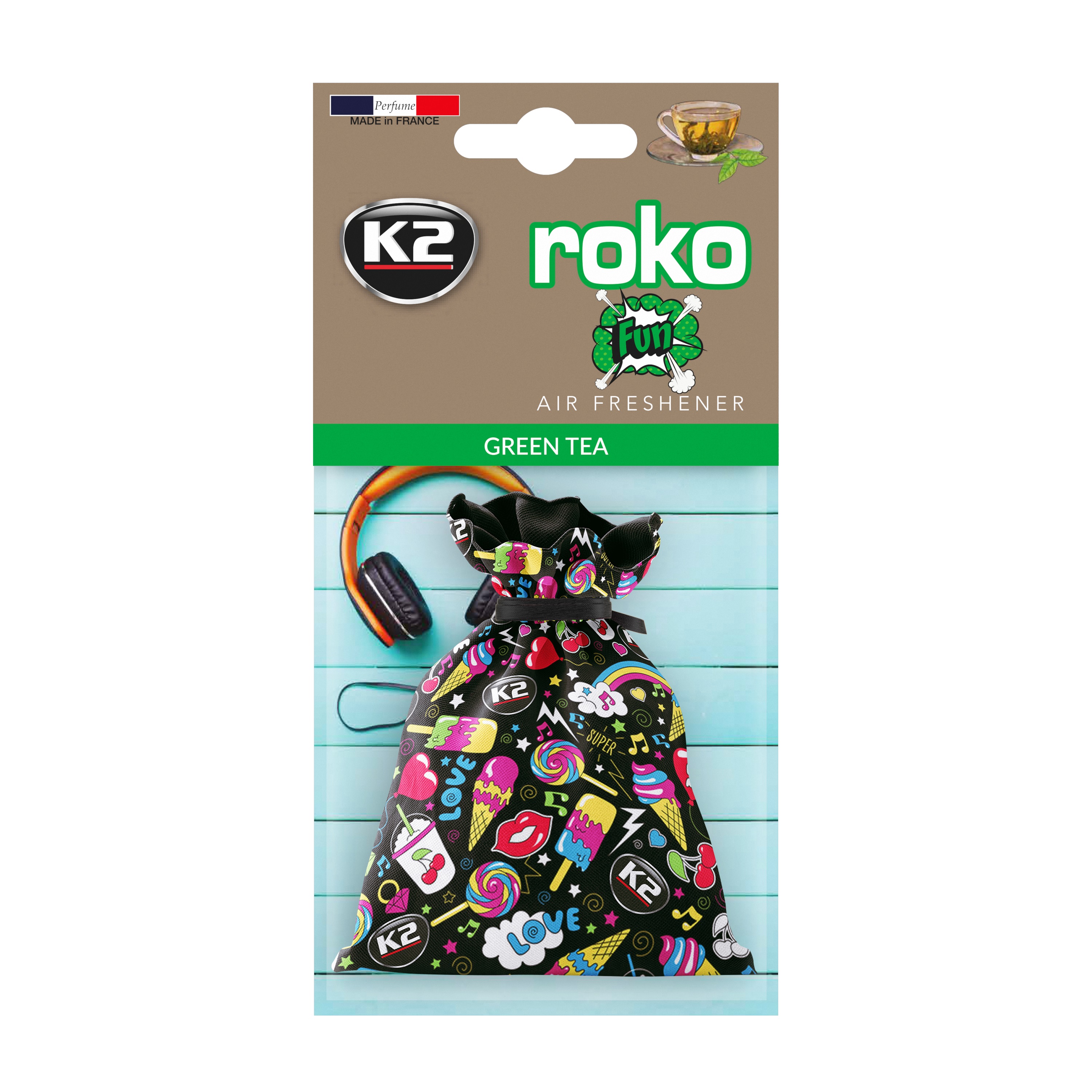 ZAPACH ROKO FUN Z.HERBATA 25G WORECZEK SZT INTER-GLOBAL V822F INTER-GLOBAL