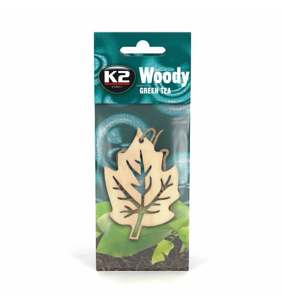 ZAPACH WOODY LISC GREAN TEA 8,5G SZT INTER-GLOBAL V613 INTER-GLOBAL