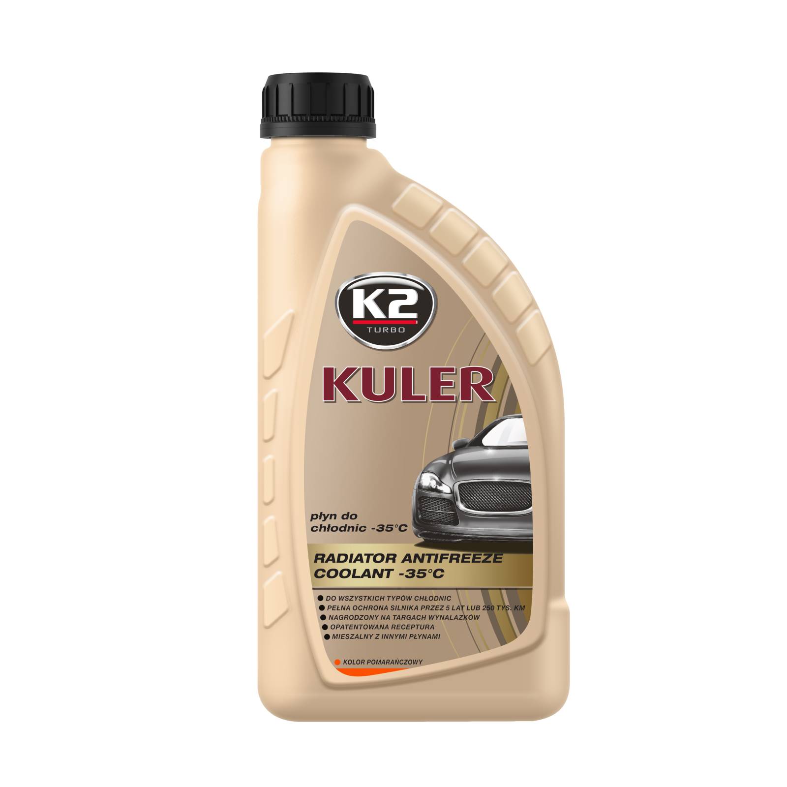 PLYN DO CHLODNIC KULER -35C POMARANCZOWY     1L, NANO 1L INTER-GLOBAL T201P INTER-GLOBAL