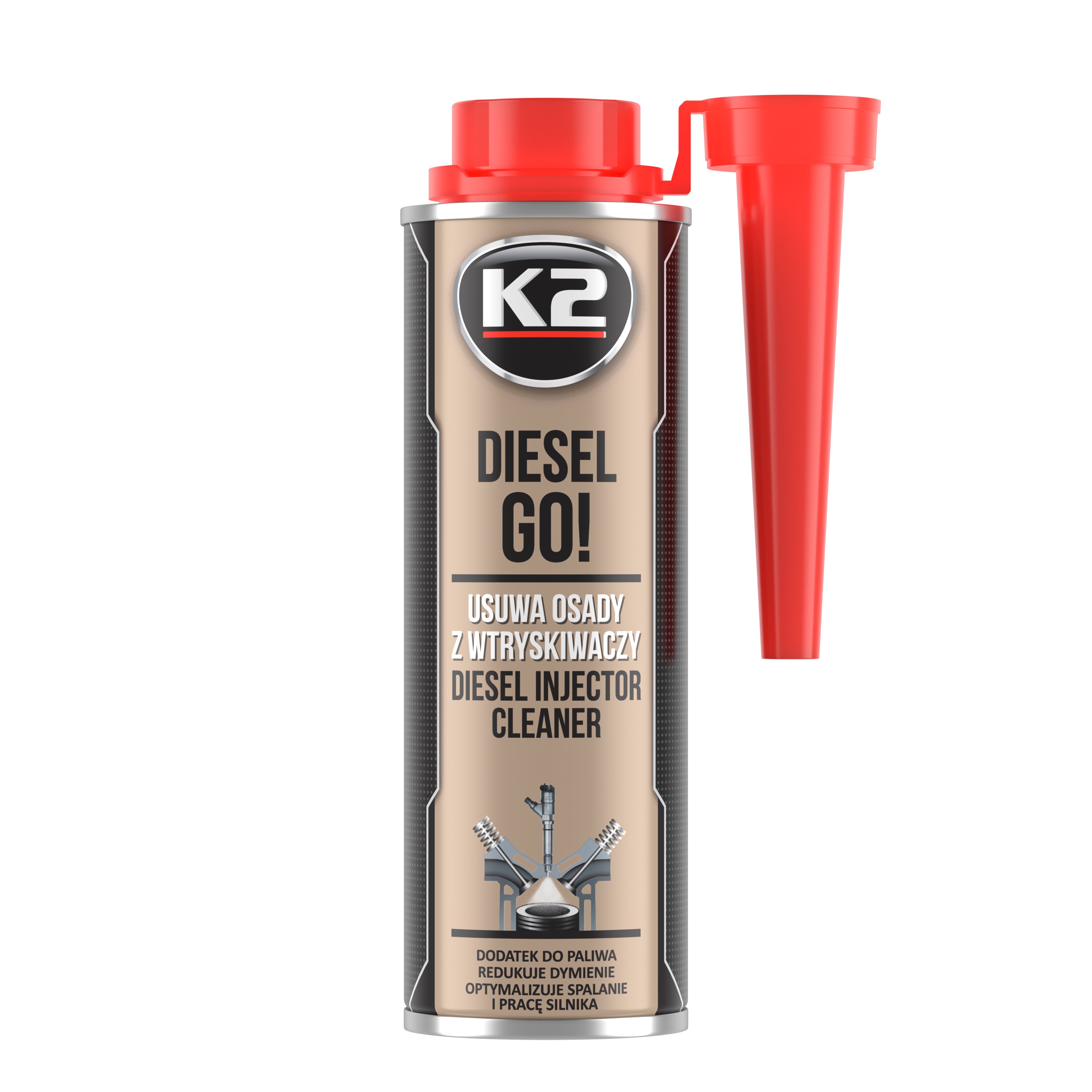 DODATEK DO DIESLA DIESEL GO-USUWA OSADY Z WTRYSKIWACZY 250ML INTER-GLOBAL T321 INTER-GLOBAL