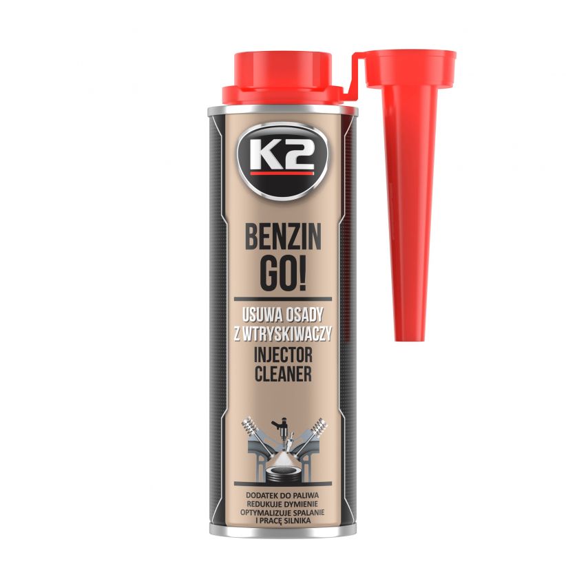 DODATEK DO BENZYNY USUWA ZABRUDZ.WTRYSKIWACZY BENZIN  GO! 250ML INTER-GLOBAL T322 INTER-GLOBAL