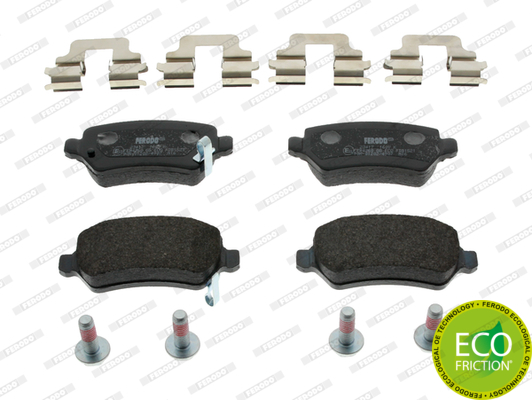 Klocki hamulcowe - komplet, PREMIER ECO FRICTION FDB1521 FERODO