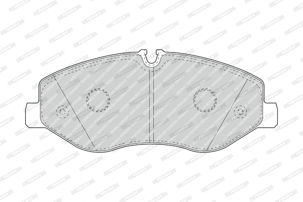 Klocki hamulcowe - komplet, PREMIER ECO FRICTION FVR4375 FERODO
