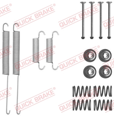 Zestaw dodatków, szczęki hamulcowe 105-0026 Quick Brake ApS