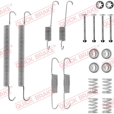 Zestaw dodatków, szczęki hamulcowe wyprzedaż 105-0707 Quick Brake ApS