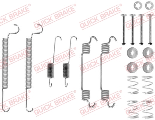 Zestaw dodatków, szczęki hamulcowe 105-0766 Quick Brake ApS