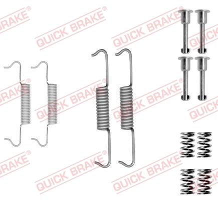 Zestaw akcesoriów, szczęki hamulcowe hamulca postojowego 105-0877 Quick Brake ApS