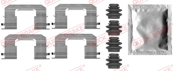 Zestaw akcesoriów, klocki hamulcowe 109-0006 Quick Brake ApS