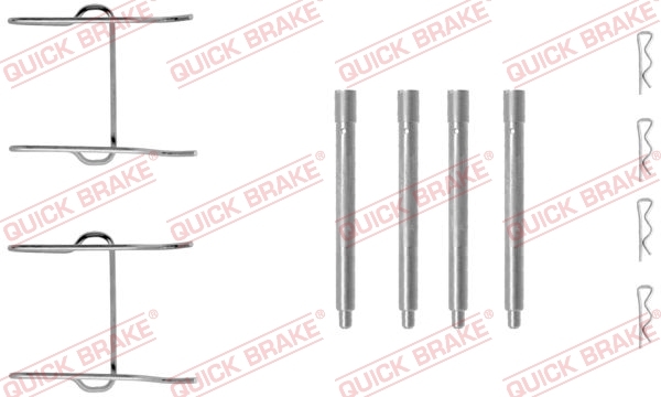 Zestaw akcesoriów, klocki hamulcowe 109-1149 Quick Brake ApS