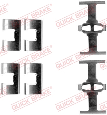 Zestaw akcesoriów, klocki hamulcowe 109-1203 Quick Brake ApS