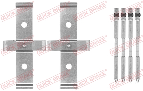 Zestaw akcesoriów, klocki hamulcowe 109-1694 Quick Brake ApS