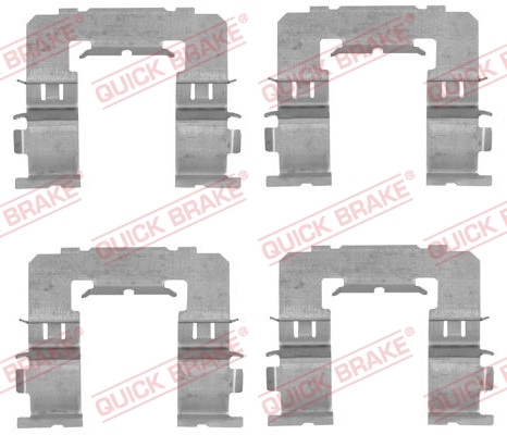 Zestaw akcesoriów, klocki hamulcowe 109-1742 Quick Brake ApS