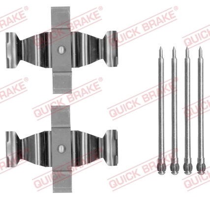 Zestaw akcesoriów, klocki hamulcowe 109-1803 Quick Brake ApS