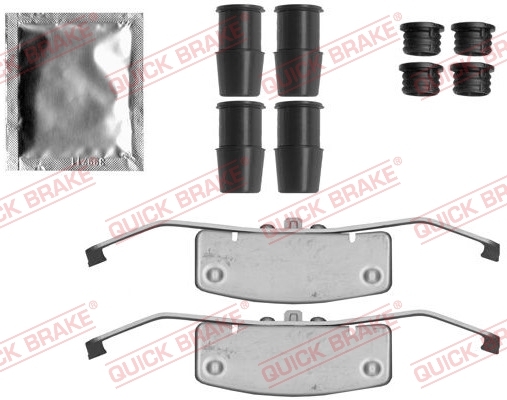 Zestaw akcesoriów, klocki hamulcowe 109-1837 Quick Brake ApS
