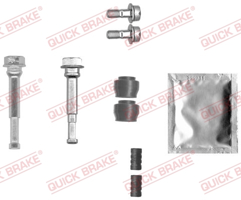 Zestaw tulei prowadzących, zacisk hamulca 113-1433X Quick Brake ApS