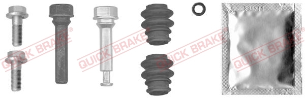 Zestaw tulei prowadzących, zacisk hamulca 113-1466X Quick Brake ApS