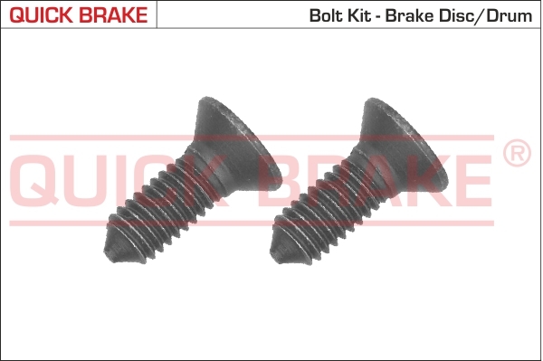 Śruba, tarcza hamulcowa 11667K Quick Brake ApS