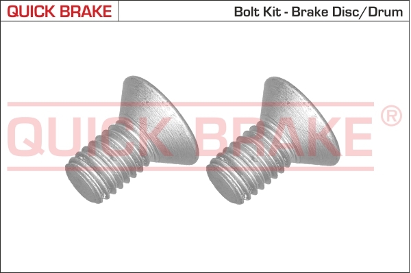 Śruba, tarcza hamulcowa 11669K Quick Brake ApS