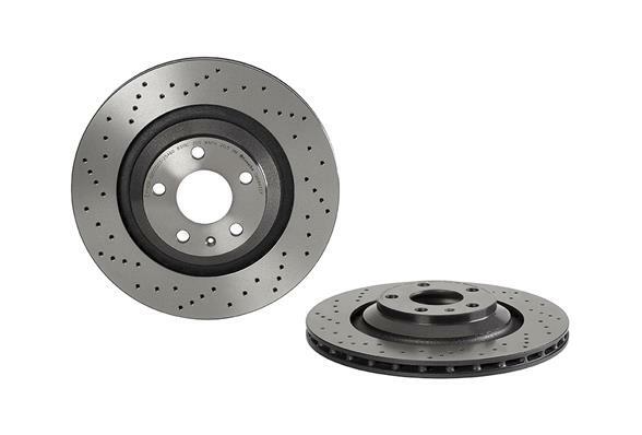 Tarcza hamulcowa, BREMBO XTRA LINE 09.8842.2X BREMBO
