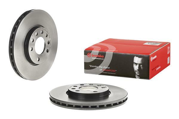 Tarcza hamulcowa, COATED DISC LINE 09.A222.11 BREMBO