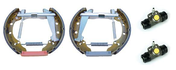 Zestaw szczęk hamulcowych, KIT & FIT K 85 023 BREMBO