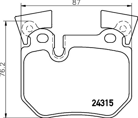 Klocki hamulcowe - komplet P 06 059 BREMBO