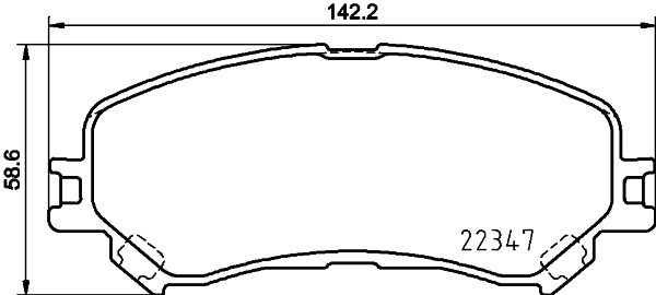 Klocki hamulcowe - komplet P 68 067 BREMBO