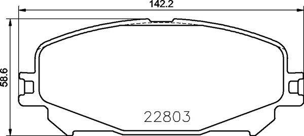 Klocki hamulcowe - komplet P 68 071 BREMBO