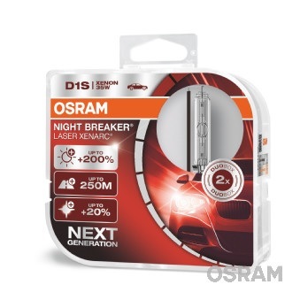 Żarówka, XENARC® NIGHT BREAKER® LASER 66140XNL-HCB OSRAM