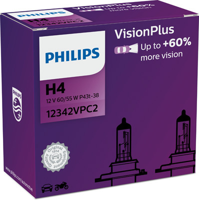 Żarówka, VisionPlus wyprzedaż 12342VPC2 PHILIPS