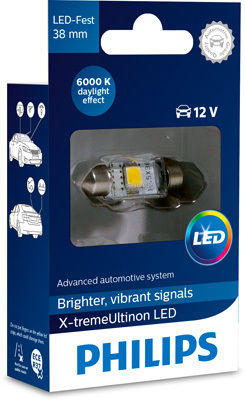 Żarówka, 6000 K X-tremeUltinon 128596000KX1 PHILIPS