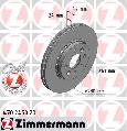 Tarcza hamulcowa, COAT Z wyprzedaż, 470.2450.20, ZIMMERMANN w ofercie sklepu e-autoparts.pl 