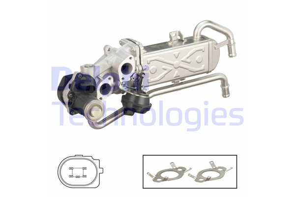 Zawór EGR  EG10589- DELPHI