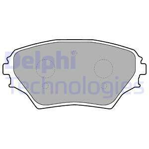 Klocki hamulcowe - komplet LP1632 DELPHI